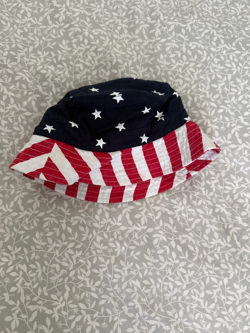 The Children's Place Red, White & Navy Striped Bucket Hat